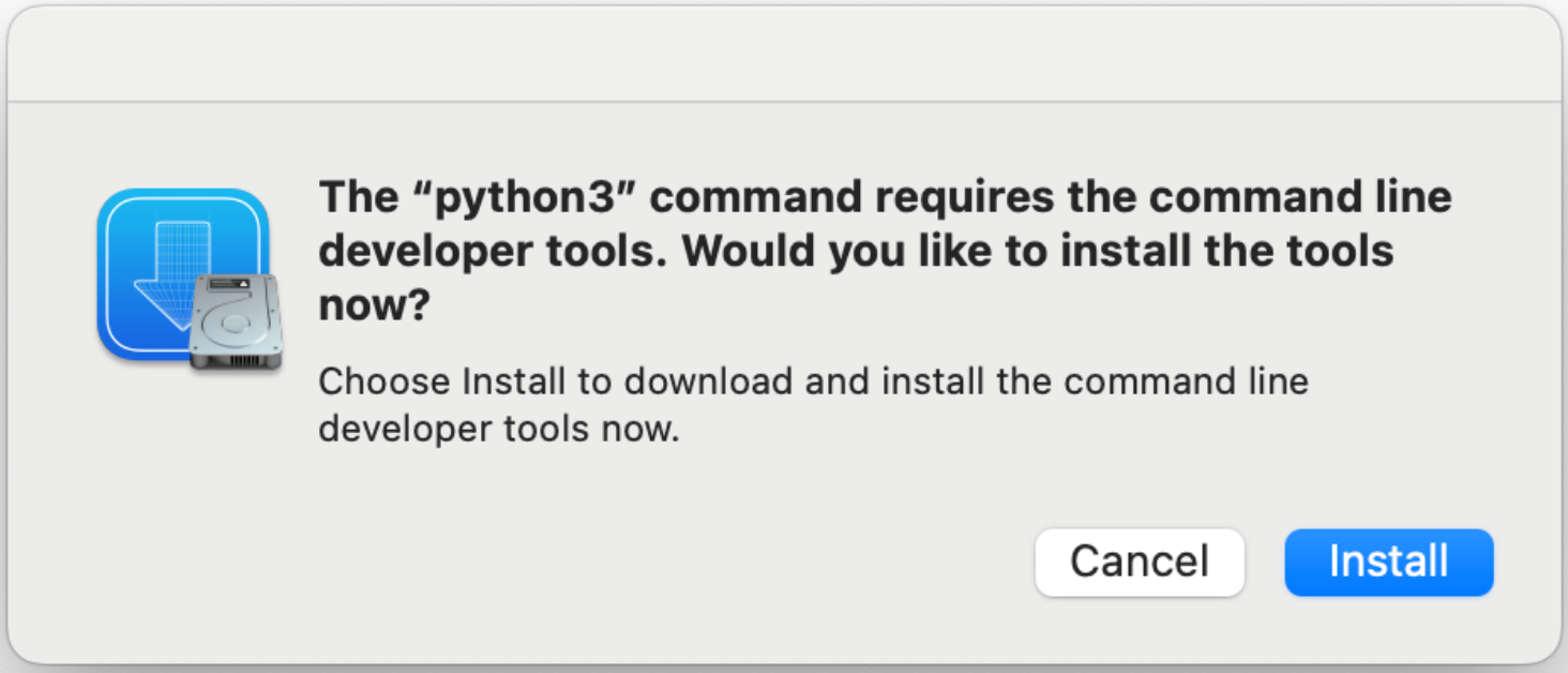 Developer tools install